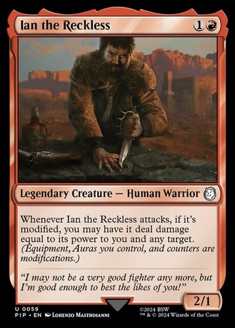 Ian the Reckless Commander Deck